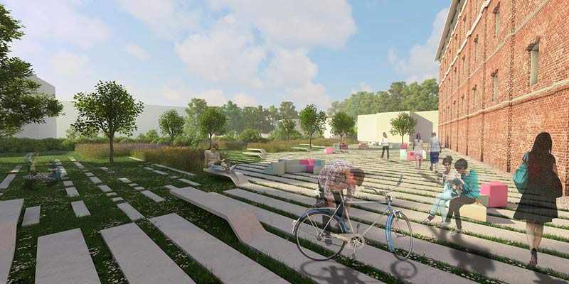 Garden Concept z Lublina - II miejsce w konkursie na koncepcję urbanistyczno – architektoniczną parku w Lublinie